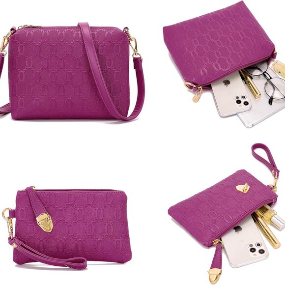 Adorable 4-Piece Handbag Set with Bear Doll - Stylish Shoulder & Crossbody Bags - Picture 6 of 6